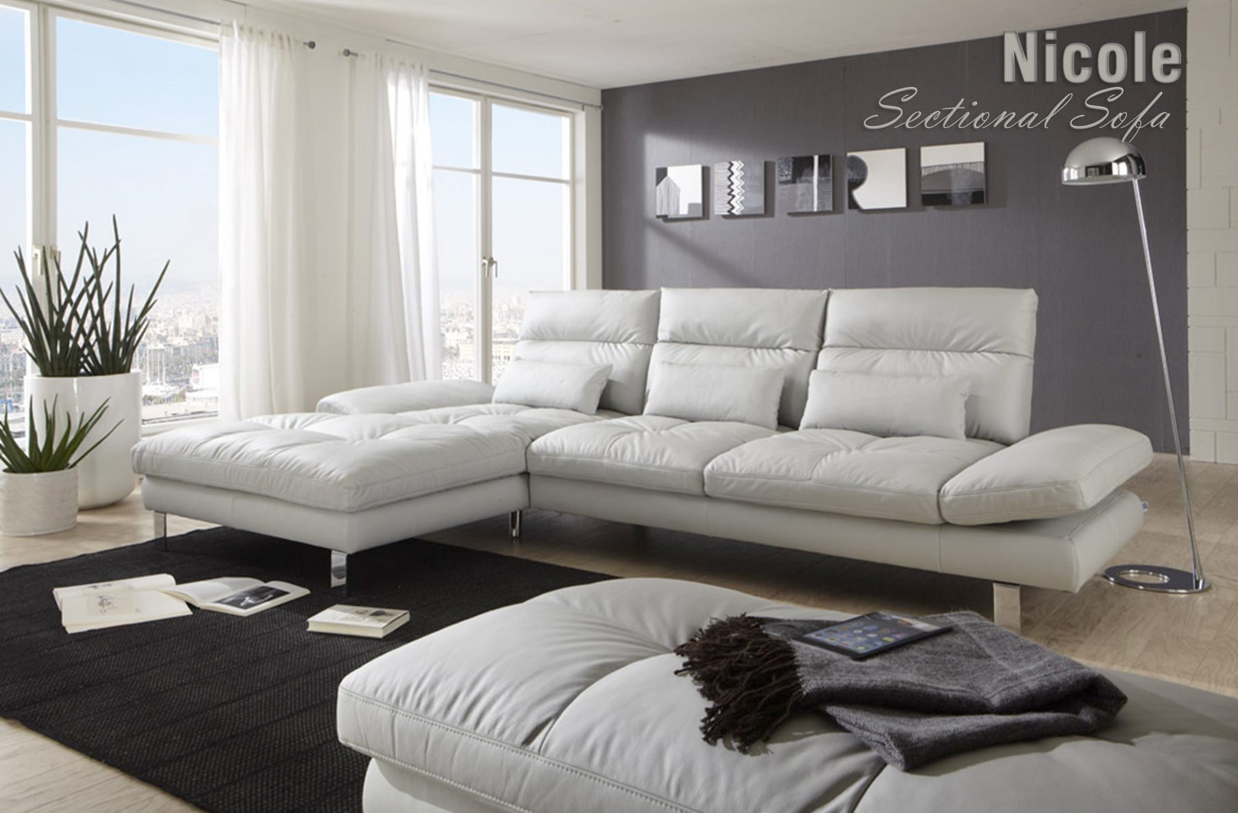 Nicole Sectional Sofa Nordholtz Furniture