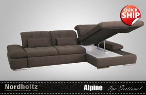 Alpine-Sectional-chocolate-3, Cheap