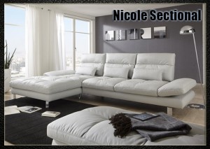Nicole Sectional, Cheap
