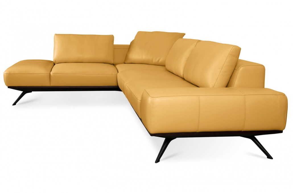 Elisesectionalyellowleather3 Nordholtz Furniture