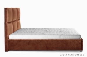 Greta Upholstered Platform Bed, Order