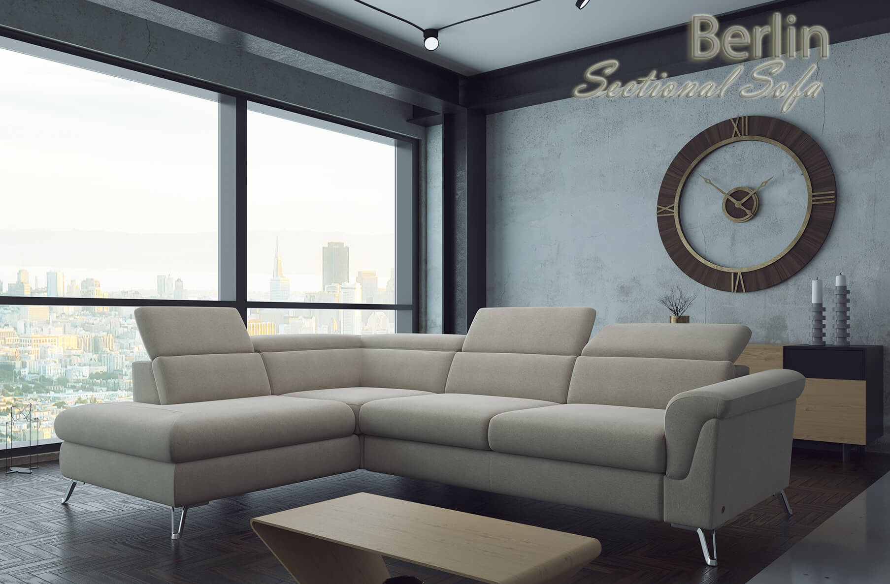 Berlin Sectional Sofa | Nordholtz