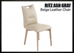 Ritz-Ash-Grey-Beige_leather_chair, Cheap