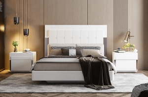 Irma White Bedroom set, Online Store