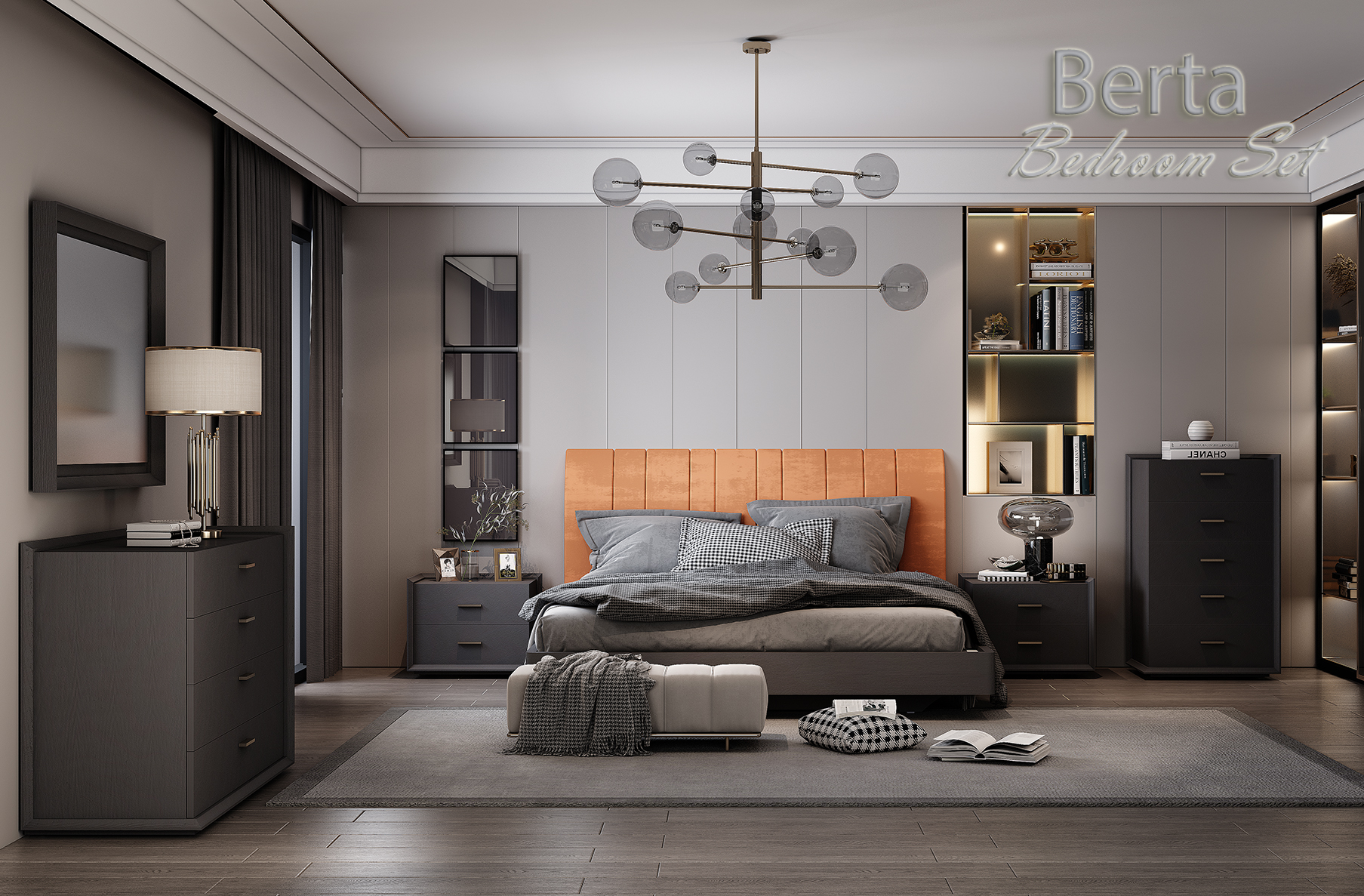 Berta Bedroom Collection, Cheap