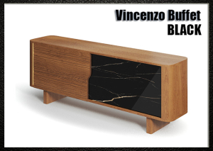 Vincenzo-Dining-buffet-black, Cheap