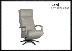 Leni Swivel Recliner, Cheap