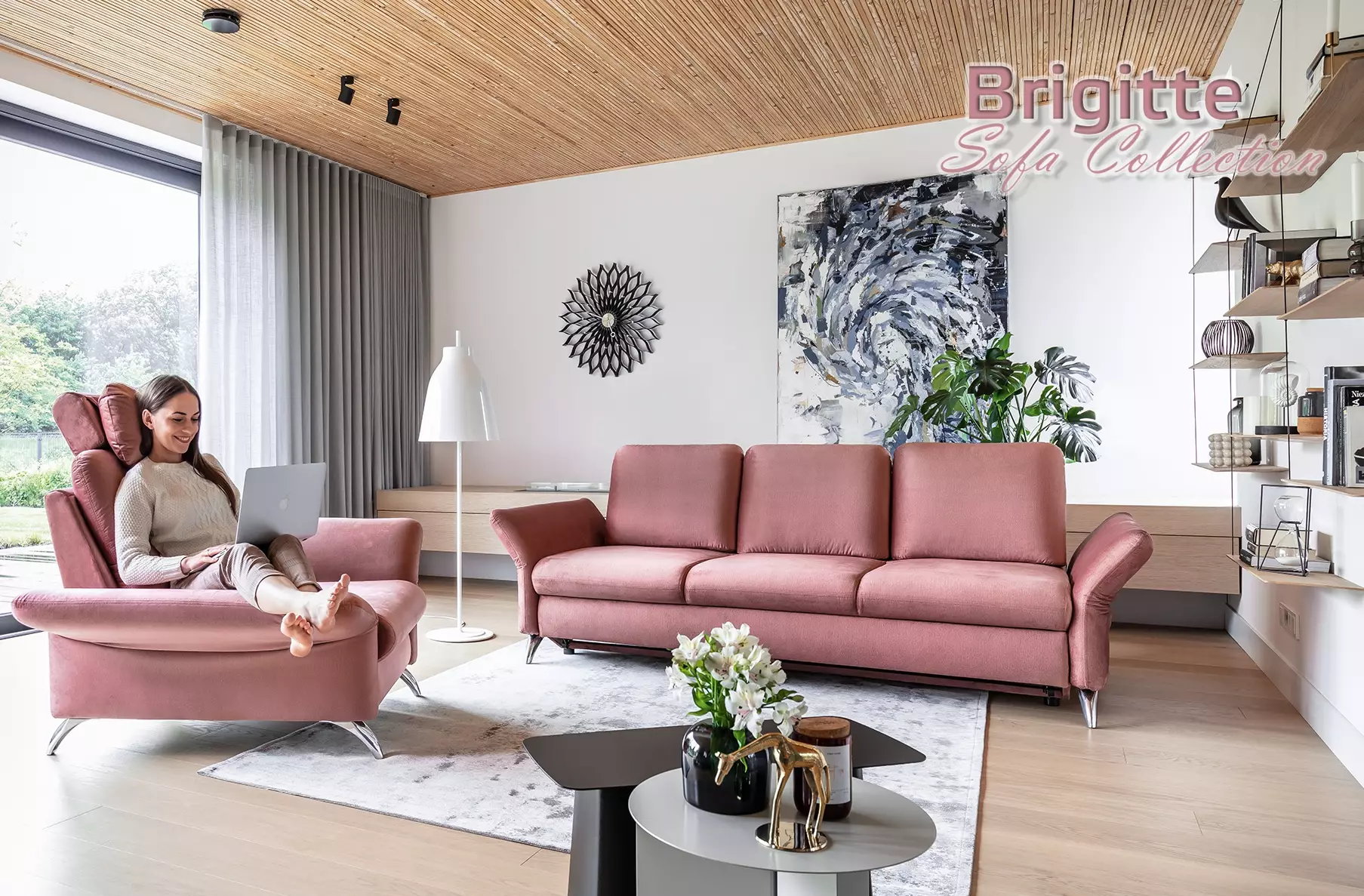 Brigitte Sectional Sofa, Cheap